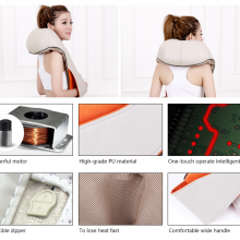 Portable Neck and Shoulder Massager Electric 3D Kneading Shitasu Massage Belt thumbnail-3