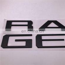 Car Custom Black Tailgate 3D Letters Name Plate Inserts Badge Emblem Sticker Decal thumbnail-3