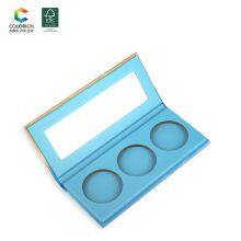 Eyeshadow Palette Vegan Custom Neutral Empty Cardboard 26MM Combination Palette Makeup Packaging Eyeshadow Palette Brown Eyes thumbnail-4