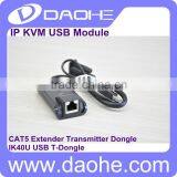 CAT5 Extender Transmitter Dongle IK40U USB T-Dongle