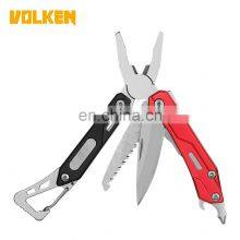 New Outdoor Multi-function Mini Pliers 9 in 1Stainless Steel Fold the Pliers Camping Portable Pocket Pliers