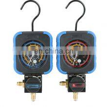 Refrigeration Air Conditioning Single Digital Pressure Gauge With Sight Glass Manifold Gauge Set R134 thumbnail-5