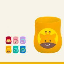 Baby Drink Cup Children's Water Cup Household Baby Slant Cup Drinking Sippy Cup Drop Proof Silicone Straight Drink Cup thumbnail-1