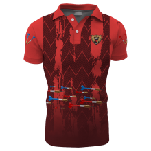 100% Polyester Custom Dart Shirt With High Quality thumbnail-1