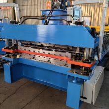 Double Layer PPGI Color Metal TR4 TR5 IBR Roofing Sheet Cold Deck Roll Forming Making Machine Factory Price