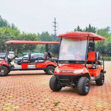 4-seater Off-road Golf Cart Battery Beach Car thumbnail-5