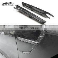F82 F83 Carbon Fiber Side Fender Trim Side Vent Bar For BMW F80 M3 F82 M4 thumbnail-2