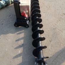 Drill Pile Excavator Skid Steer Loader Backhoe Attachment Hydraulic Eareh Auger Drill thumbnail-5