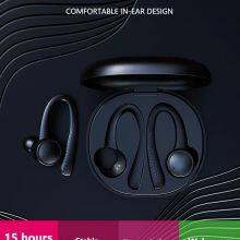 T7Pro Universal Single Headset TWS Blue Tooth V5.0 Headphone Earbuds Earphone Ear Hook thumbnail-4