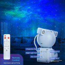 Nebula Galaxy Projector Astronaut Lamp Remote Control Smart Sky Projector With Moon Night Light For Child Adults thumbnail-2