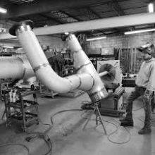 ASME B31.3 Customized Spool Flange-flange Stainless Steel Pipe Fabrication 10