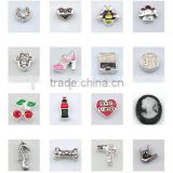 Floating lockets charms loose beads DIY alloy ornament jewelry accessory