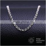 2015 Wholesale Fashion Jewelry Rhodium Plated BL Chain Necklace thumbnail-1
