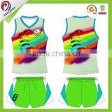 2015 New Fashion Cheap Volleyball Jersey Volleyball Uniform for Sale thumbnail-5