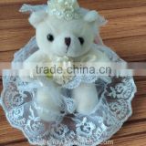 Factory directly plush teddy bear keychain stuffed soft mini bear gift for kids