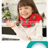 Newest Small Leaf Spreaded Fashion Cute Kids Knitted Winter Circle Loop Scarf thumbnail-2