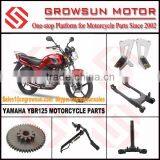 Yam. YBR125 Motorcycle Parts/Foot Rest, Rear Sork, Side Stand