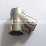 Polishing stainless steel marine 30 degree 3 way elbow pipe fittings