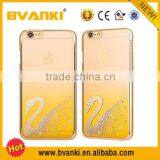 Novelties 2016 Mobiles Accessories Transparent Plastic Case Diamond Cases For IPhone 6 Phone Unlocked Original G4 Mobile Case