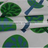 Printing Green Tree Pattern 100% Cotton Canvas Printed Fabric for Curtain thumbnail-6