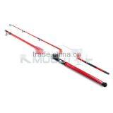 ROD-MAX CARBON BOAT 2 Sections Boat Fishing Rod Red Color Fishing Gear