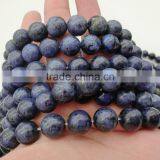 High Quality Blue Point Round Gemstone Round Beads thumbnail-3