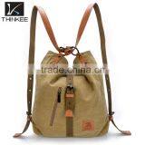 China Shop Multifunction Women Handbags Canvas Backpack Bag