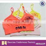 Junior Girl Seamless Bra in Bright Color