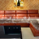 Customized size and color sheepskin wool seat cushion