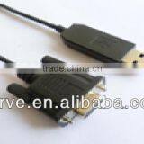 Durable High-speed USB AM to RS232/win 8 With Dual ic