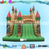 Backyard Inflatable Medieval Small Slide for Sale