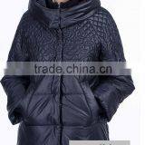 2015 Plus Size Casual Women's Coat,Fashion Black Quiting Women's Jacket