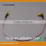 RG316 Cable Assembly With SMA RP-Female Bulkhead Right Angle to SMA RP-Male Connector thumbnail-5