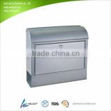 Food grade wall mounted stainless steel mailbox