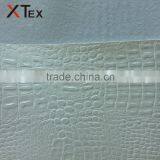 Wholesale Bulk Crocodile Pattern Imitation Leather Fabric,leather Hides With Non-woven Fabric for Sofa,chair,seat ,cushion Cover thumbnail-2