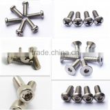 China factory all kinds of stainless steel screw and bolts