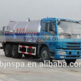 6*4 FAW jiefang 15000L sewer tanker truck