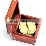 Nautical Solid Brass Clinometer Compass- Brass Pocket Compass 13430 thumbnail-3