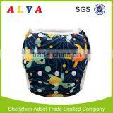 Alva New Turtle Pattern of Baby Swim Diaper Reusable Swimming Diaper thumbnail-2