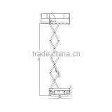 Best Selling Electro-hydraulic Scissor Lift,self-propelled Mobile Hydraulic Scissor Lift,four Wheels Mobile Scissor Lift Table thumbnail-2