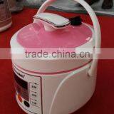 2016 New Cute Portable 2L White Black Pink Baby Multi Camping Rice Pressure Cooker Mini Travel Cookers With Handle thumbnail-5