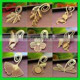 Animal Hollow Out Golden Metal Bookmarks thumbnail-1