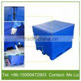 1000L Capacity PE Fish Storage Box, Plastic Storage Box Fish for Frozen Fish Transport Quality Choice thumbnail-3