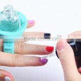 Silicone Nail Polish Bottle Holder, Wearable Nail Polish Holder, Nail Art Polish Finger Stand Ring thumbnail-6