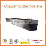 K Style Copper Gutter, Roof Drainage System, Guangzhou China