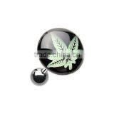 Glow in the Dark Cartilage Tragus Earring thumbnail-1
