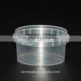 200ml IML PP Ice Cream Yogurt Candy Chocolate Biscuit Ice Bucket