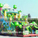 EN14960 New Inflatable Slide With Jungle,inflatable Dragon Slide