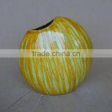Recycle Paper Colorful Lacquer Vase thumbnail-1