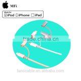 OEM Grey Nylon Braided Mfi Certified Usb Data Charger Cable thumbnail-1